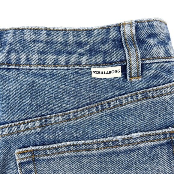 BILLABONG Surfside Denim Skirt Sz 27 Blue - Picture 6 of 6